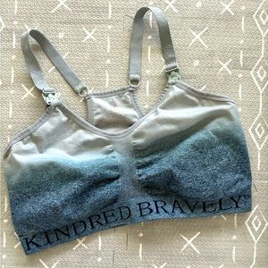 *Free ship SAT ONLY* Kindred Bravely Sublime Nursing Sports Bra ombré storm